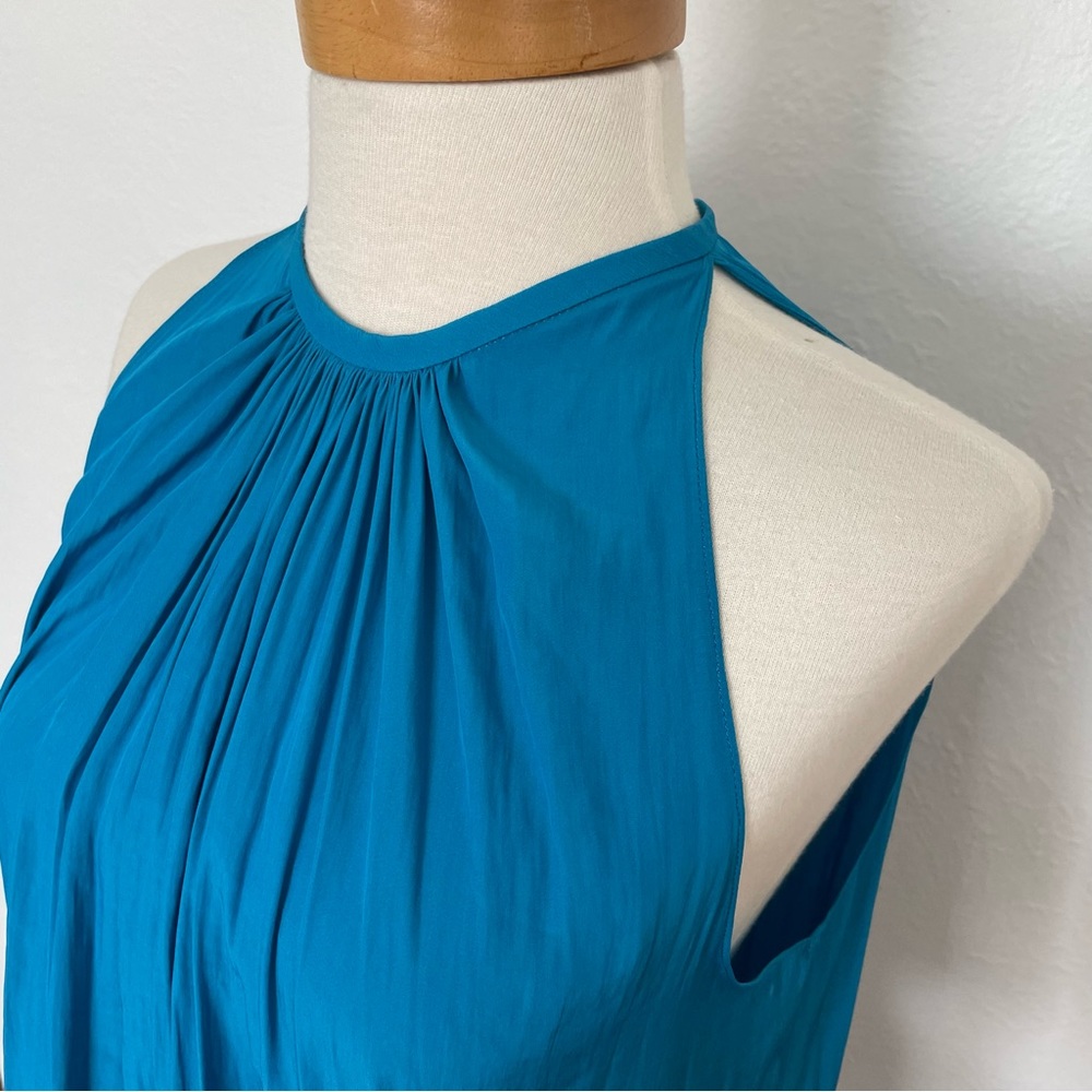 📛 SOLD📛 Ramy Brook Paris Dress Ocean Blue - Picture 3 of 8